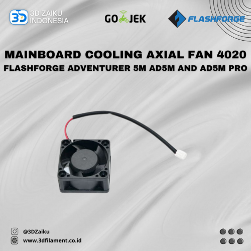 Flashforge Adventurer 5M AD5M and AD5M Pro Mainboard Cooling Axial Fan 4020